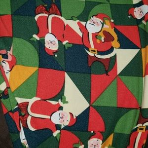 Santa ✴ Christmas LulaRoe Leggings 🎅Tall n Curvy